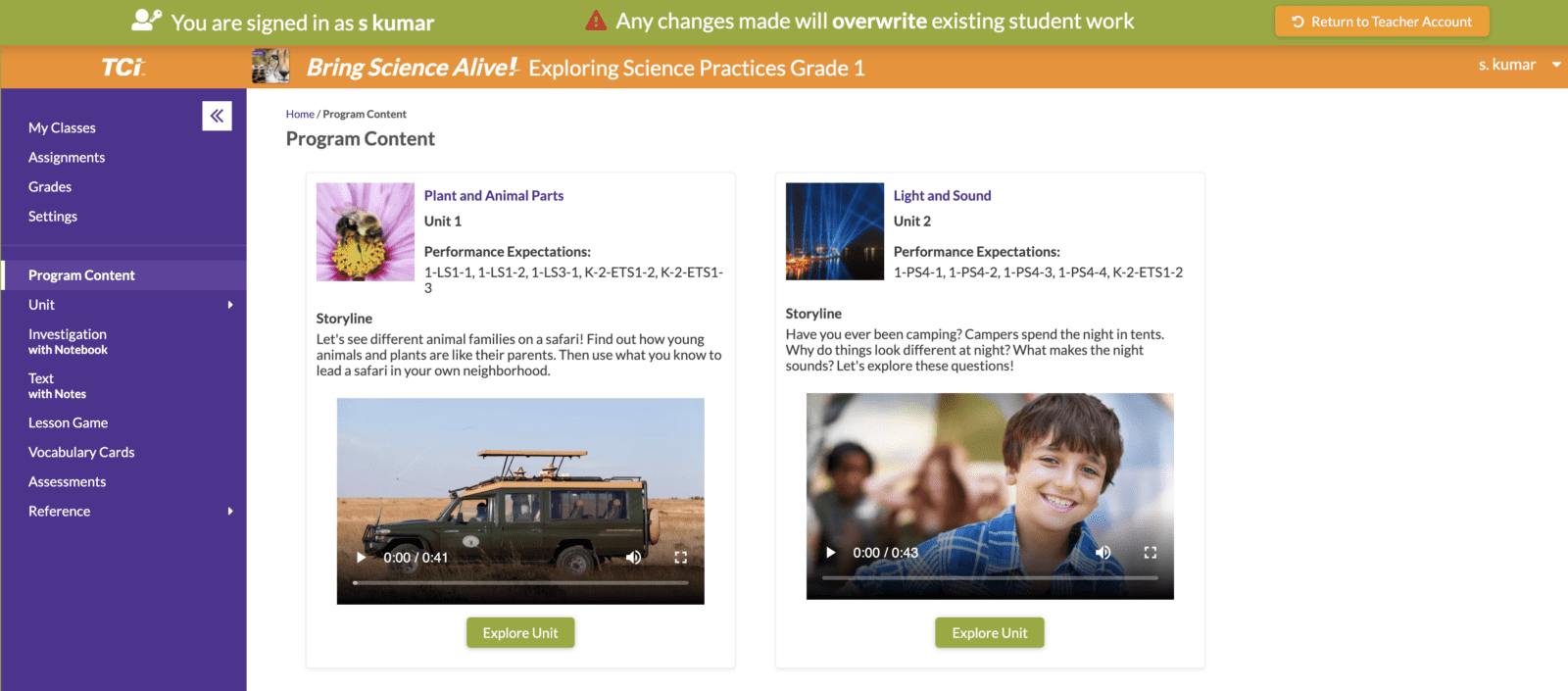 New Sign In As A Student Feature TCI New Sign In As A Student Feature TCI