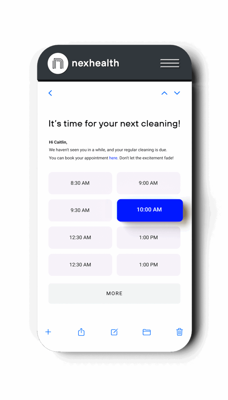 NexHealth Payments Synced To Your EHR Ledger