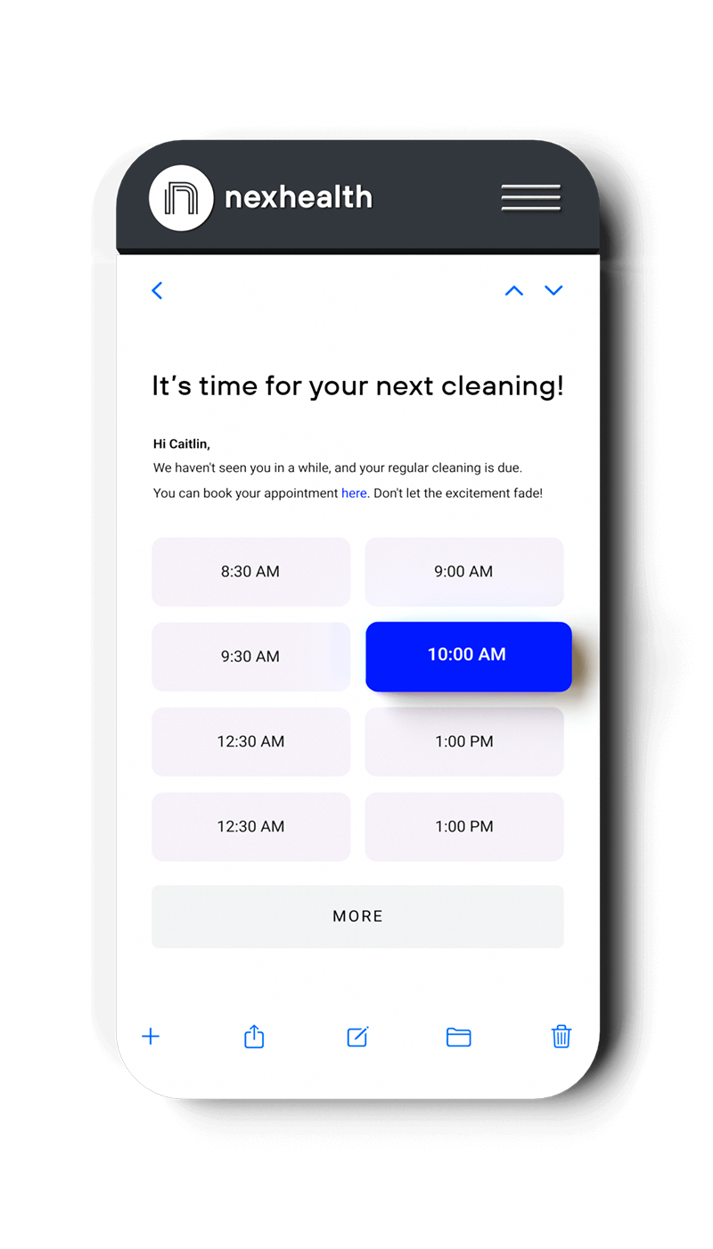 NexHealth Payments Synced To Your EHR Ledger