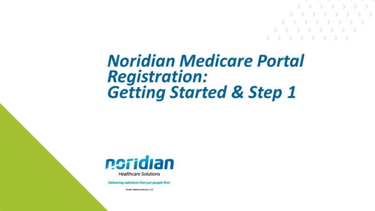 Noridian Medicare Portal Registration Getting Started Step 1 YouTube