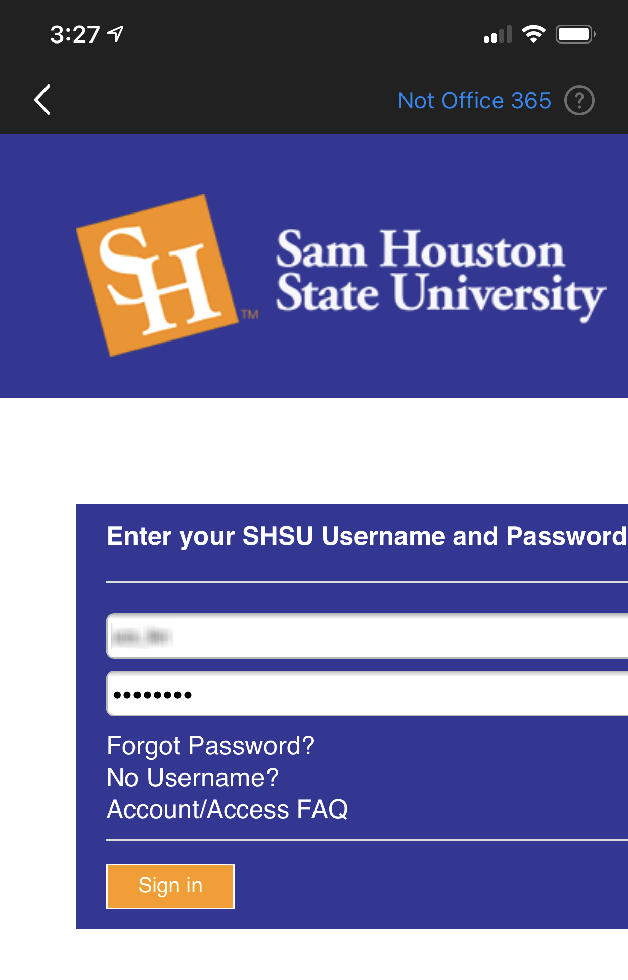 O365 Email IOS Outlook