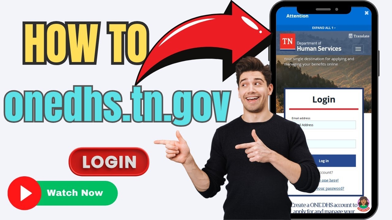 Onedhs tn gov Login One DHS Customer Portal Sign In onedhs tn gov Login Parent Portal YouTube