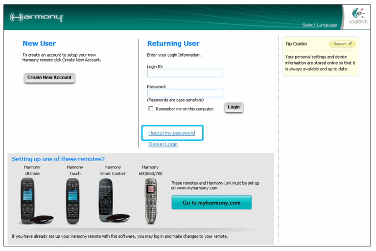 Password Reset