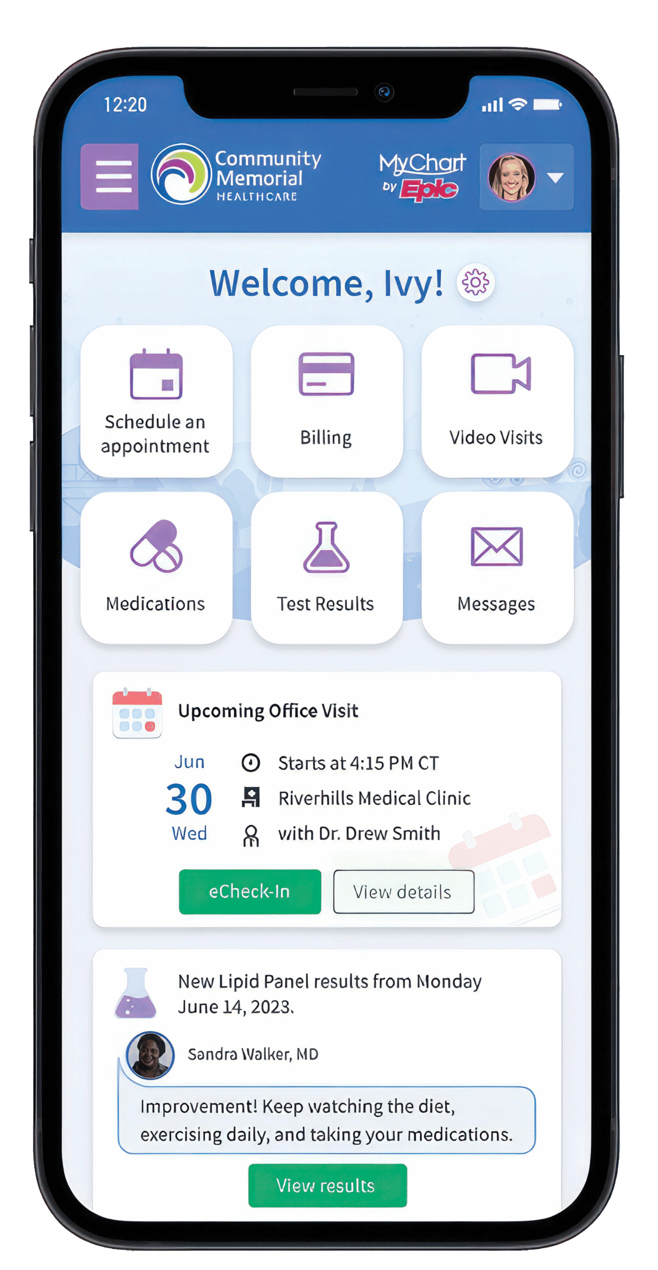 cmh patient portal login