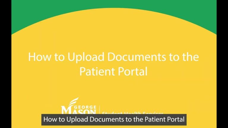 Patient Portal Information Student Health Services