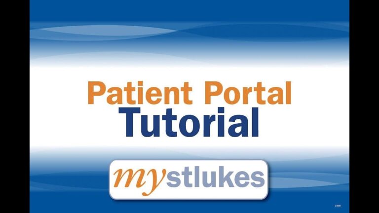 Patient Portal St Louis St Luke s