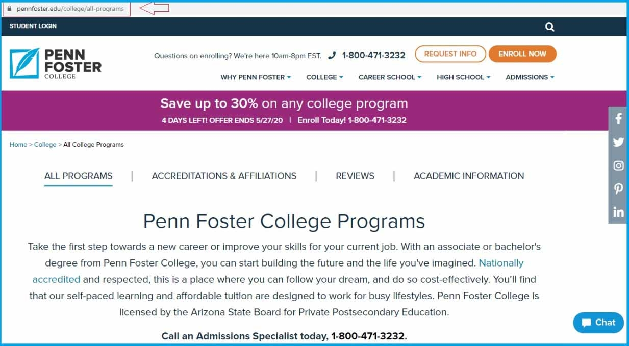 Penn Foster Student Login Portal My pennfoster Login 2025