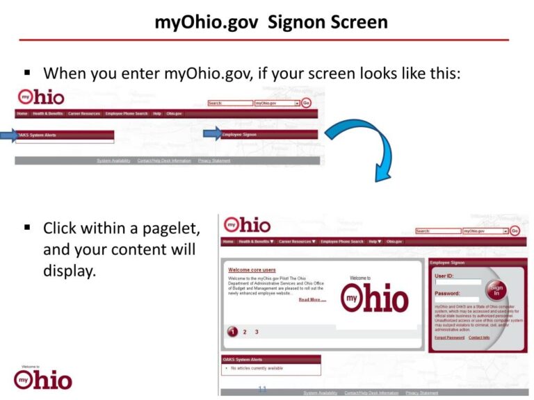 PPT MyOhio gov PowerPoint Presentation Free Download ID 1564495