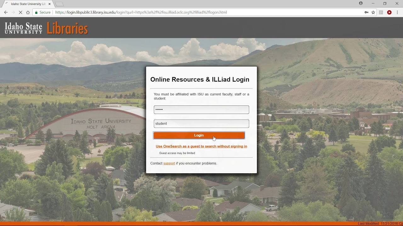 isu portal login