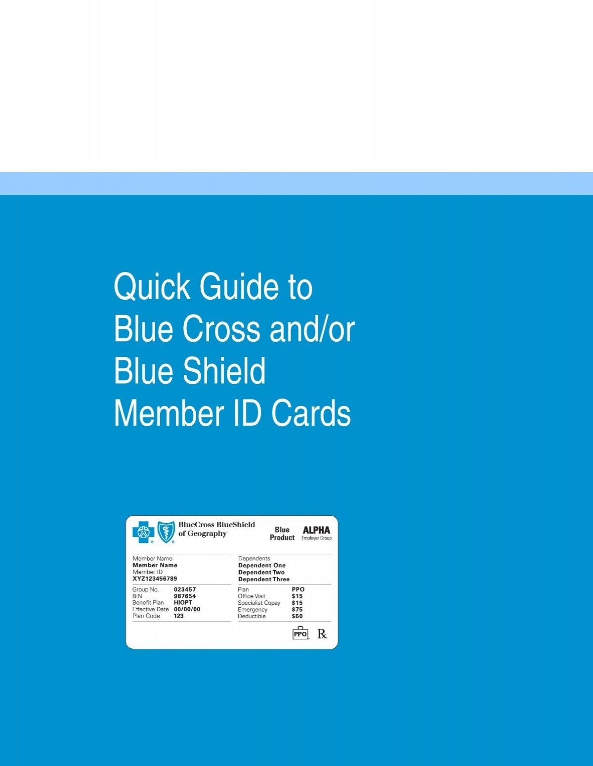 Quick Guide To BlueCross BlueShield Of Tennessee Quick Guide To BlueCross BlueShield Of Tennessee