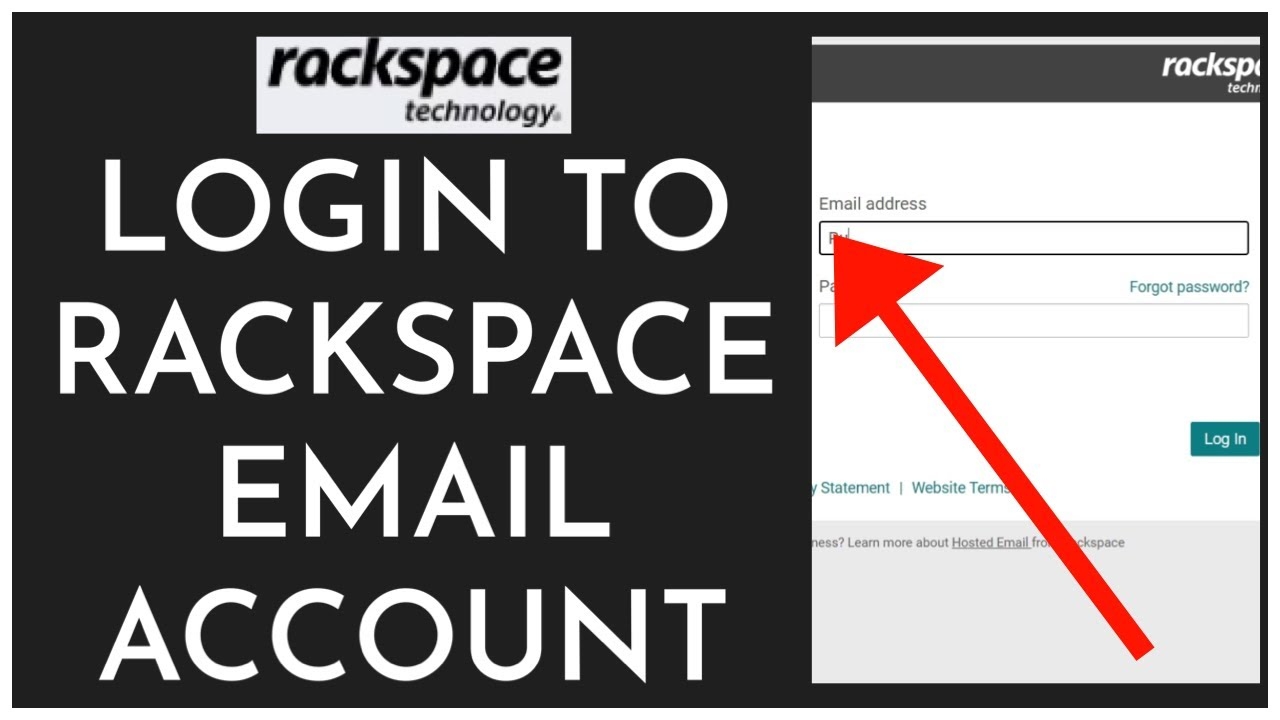 rackspace login email