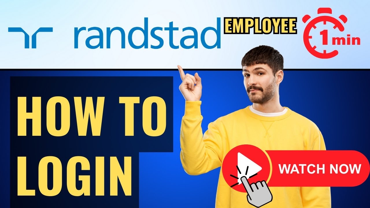 Randstad Employee Login How To Login Randstad Employee Portal YouTube