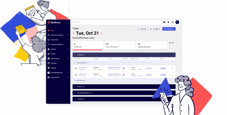 Red Rover K 12 HR Management System