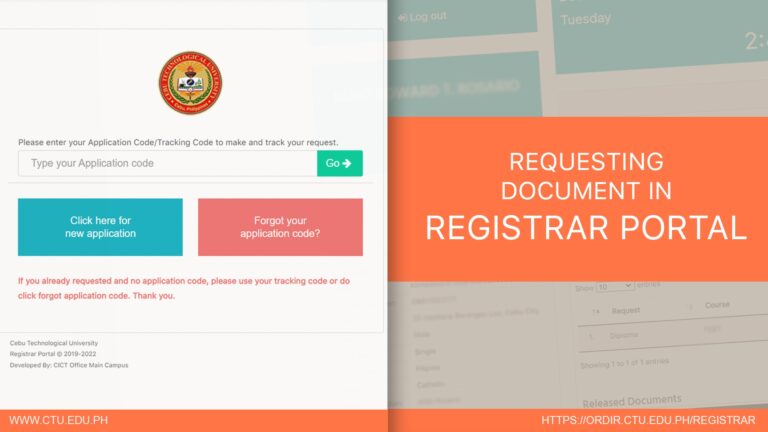Registrar Portal