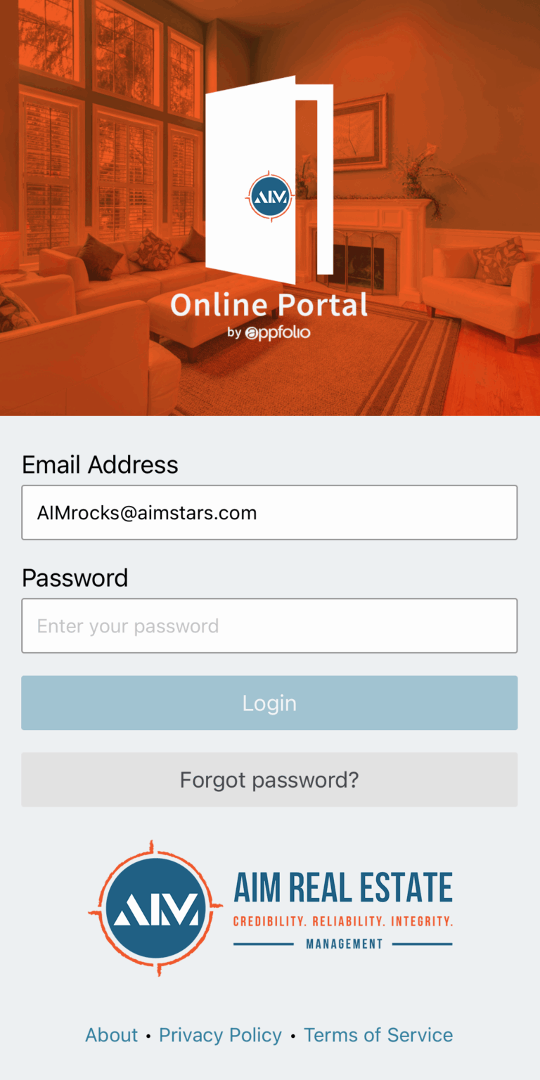 Residents Pay Rent Online AIM Real Estate Management