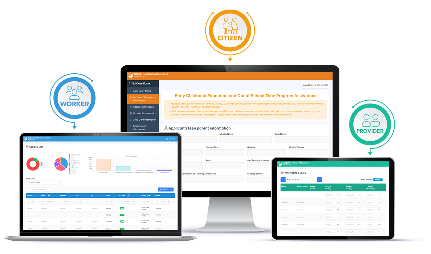 childcare portal login