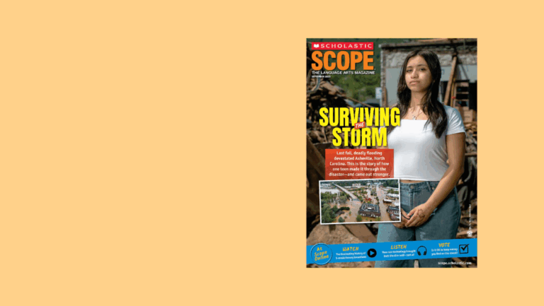 Scope Teacher Homepage Logged In