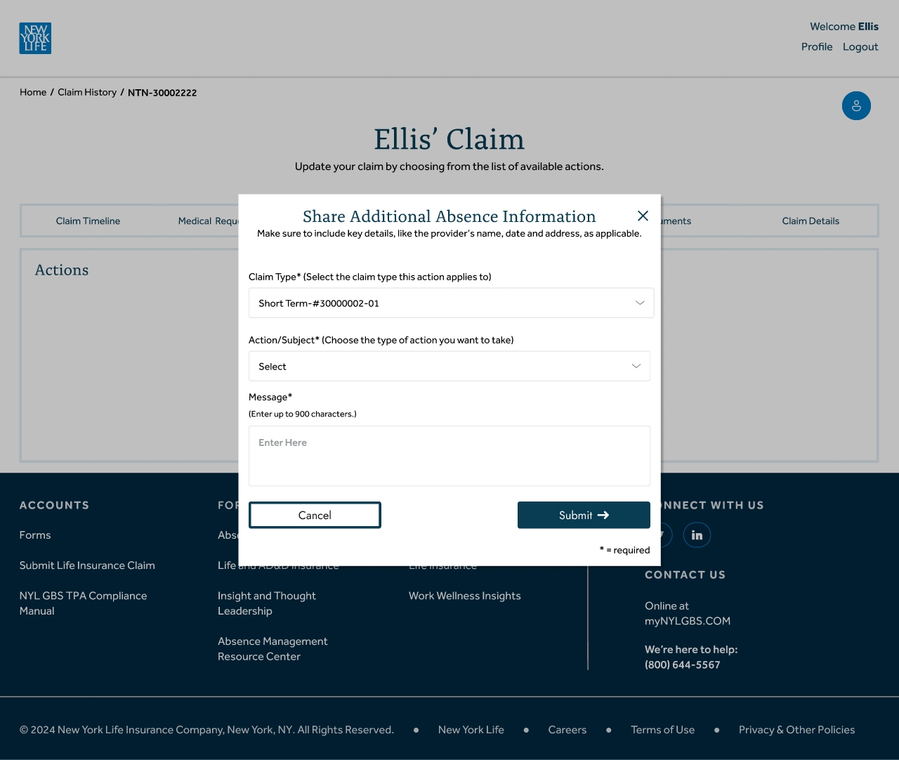 mynylgbs login employee