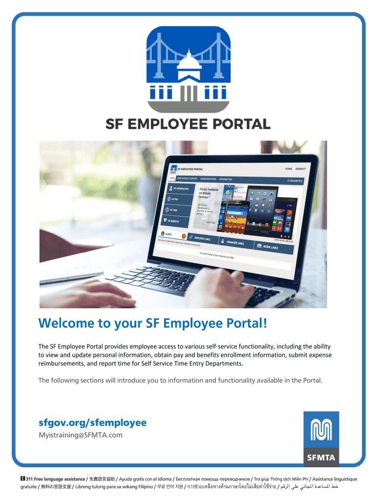sf employee portal login