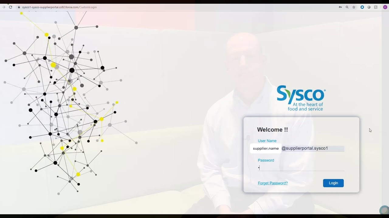 sysco portal login
