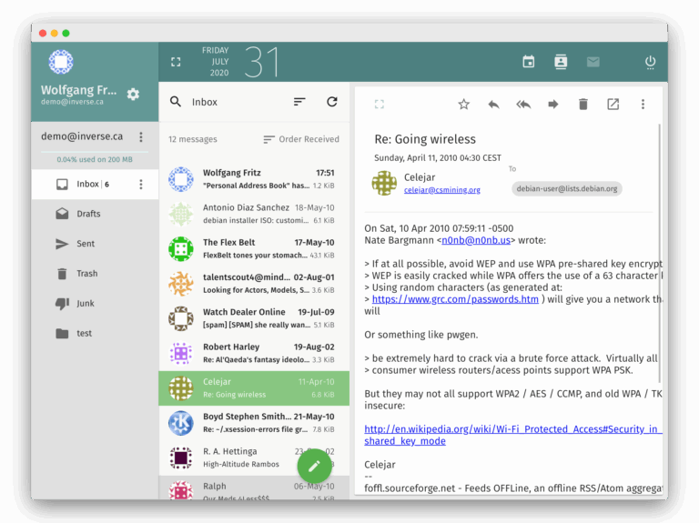 SOGo Free Open Source Webmail