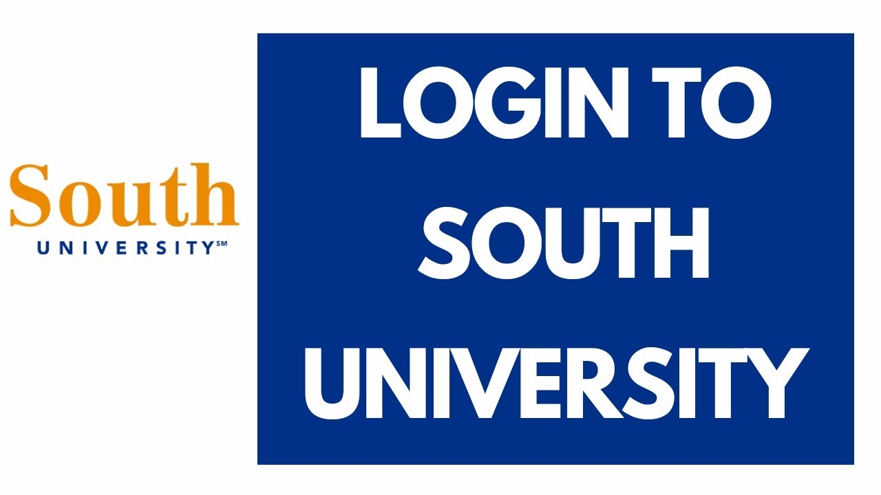 south university portal login