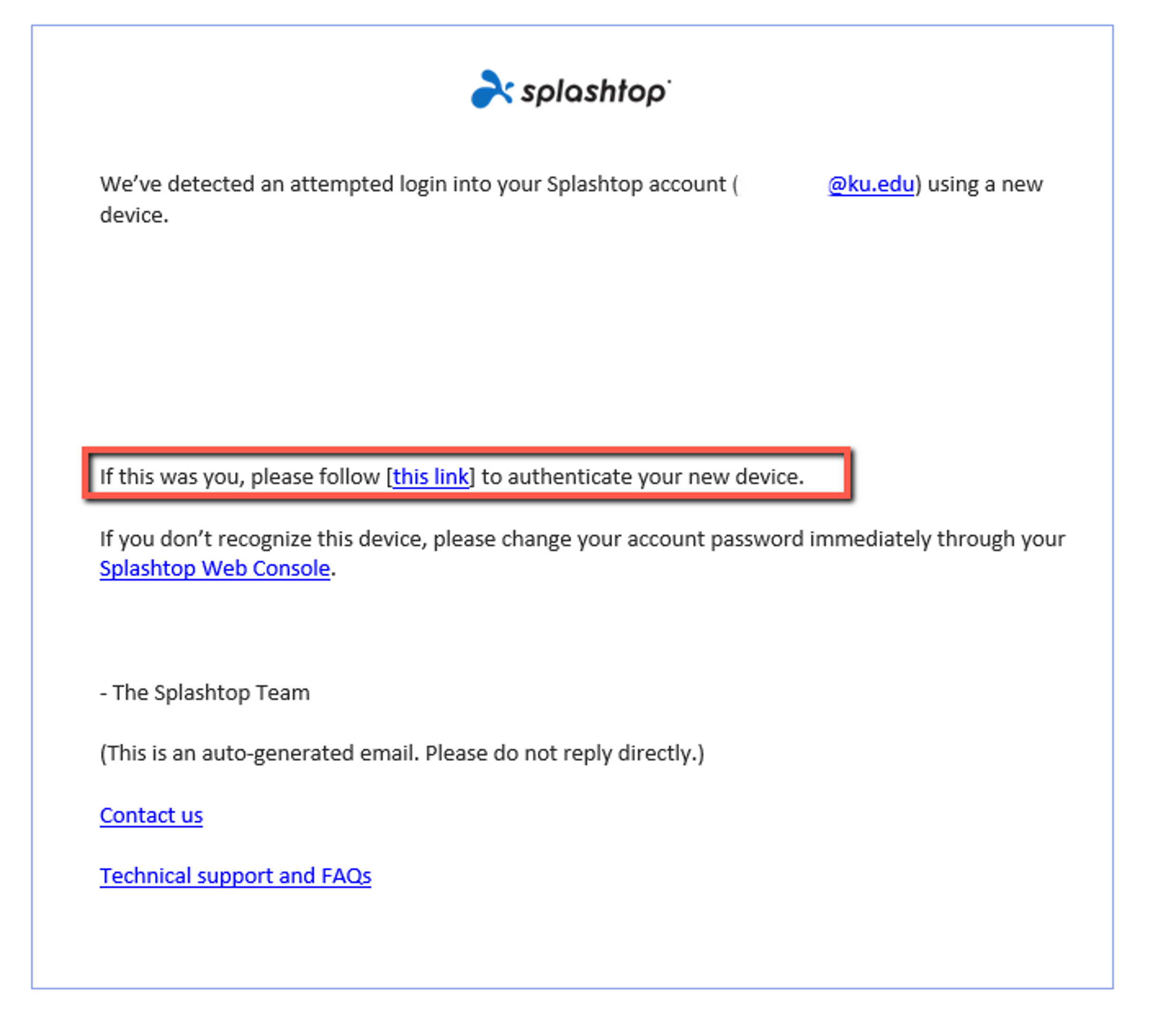 ku email login