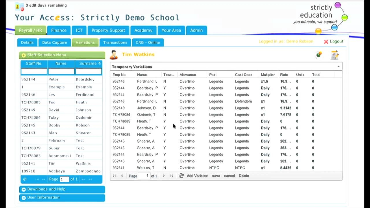 Strictly Education s Payroll Portal YouTube