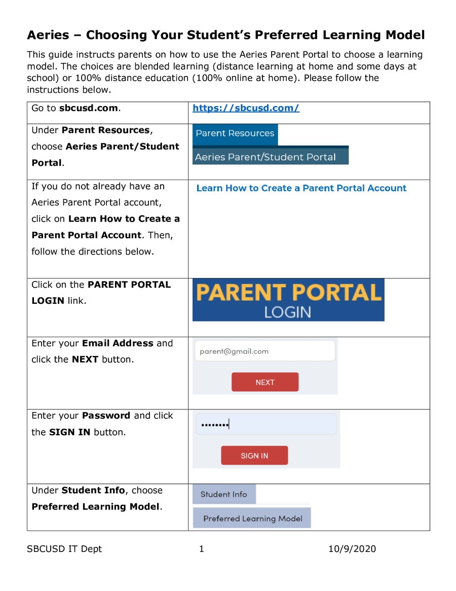 usd portal login