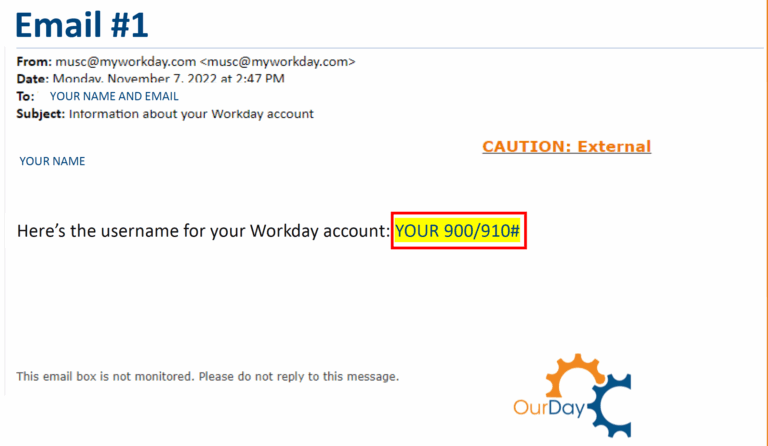 Student OurDay Access MUSC
