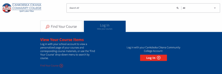 Student Portal Cankdeska Cikana Community College