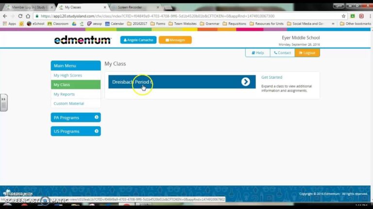 Study Island Login Tutorial YouTube