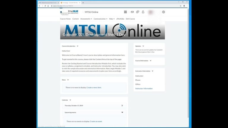 Support And Resources For Online Students