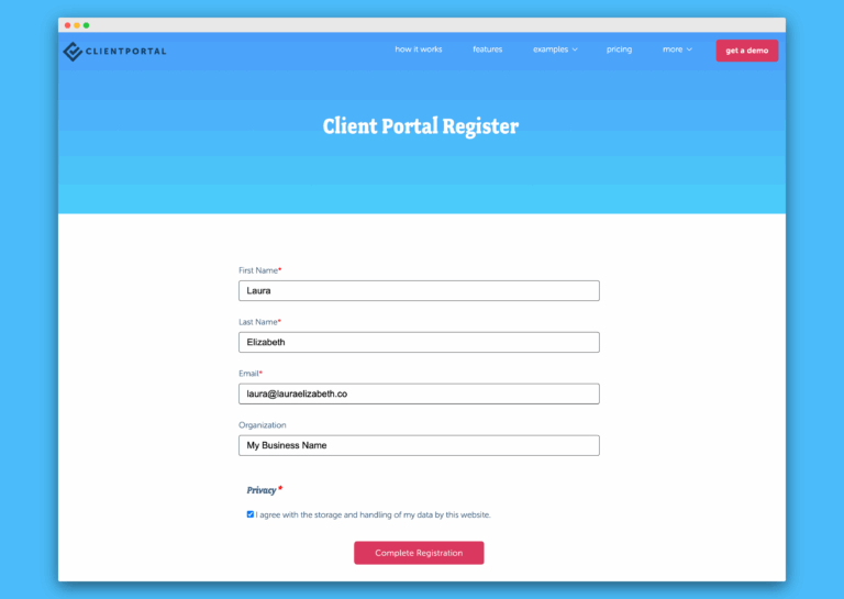 Support Documentation Client Portal