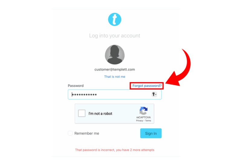 Templett Login Process Templett Blog