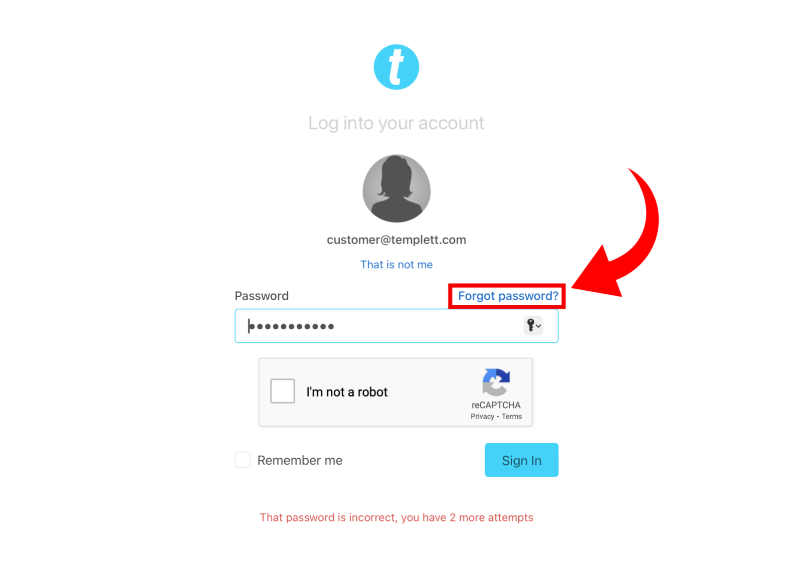 Templett Login Process Templett Blog