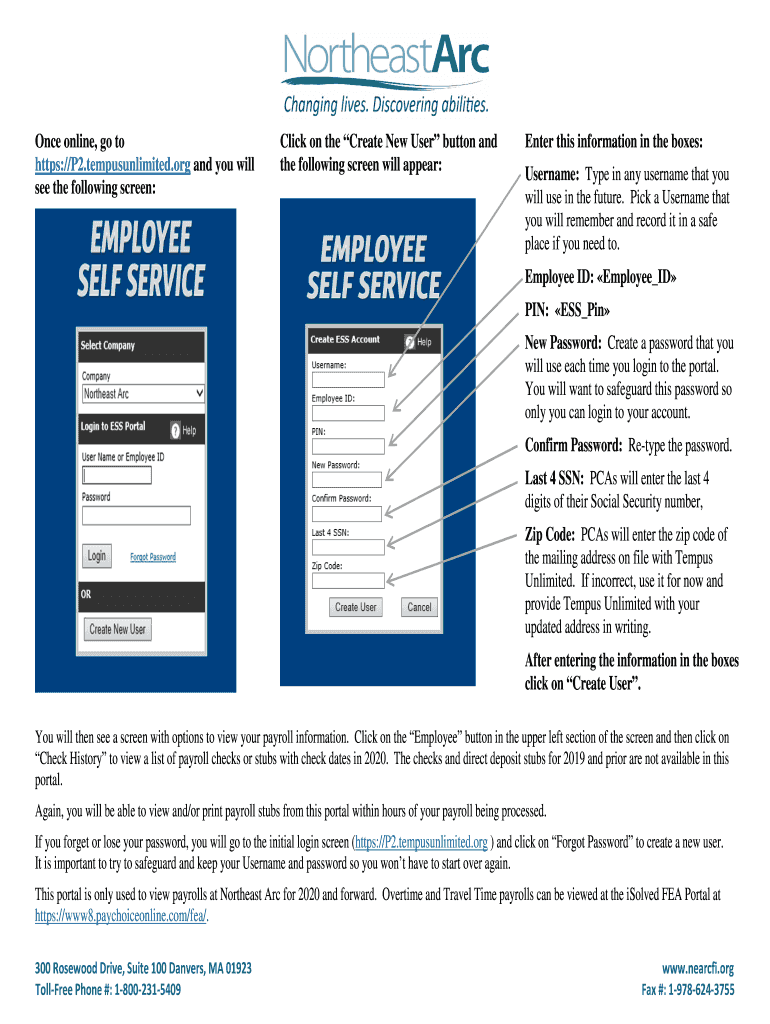 tempus unlimited portal login