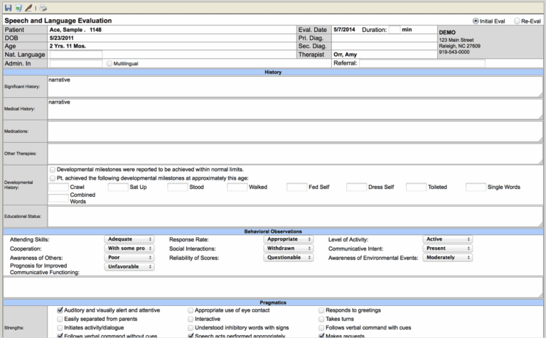 Therapy Documentation Software SOAP Notes ClinicSource