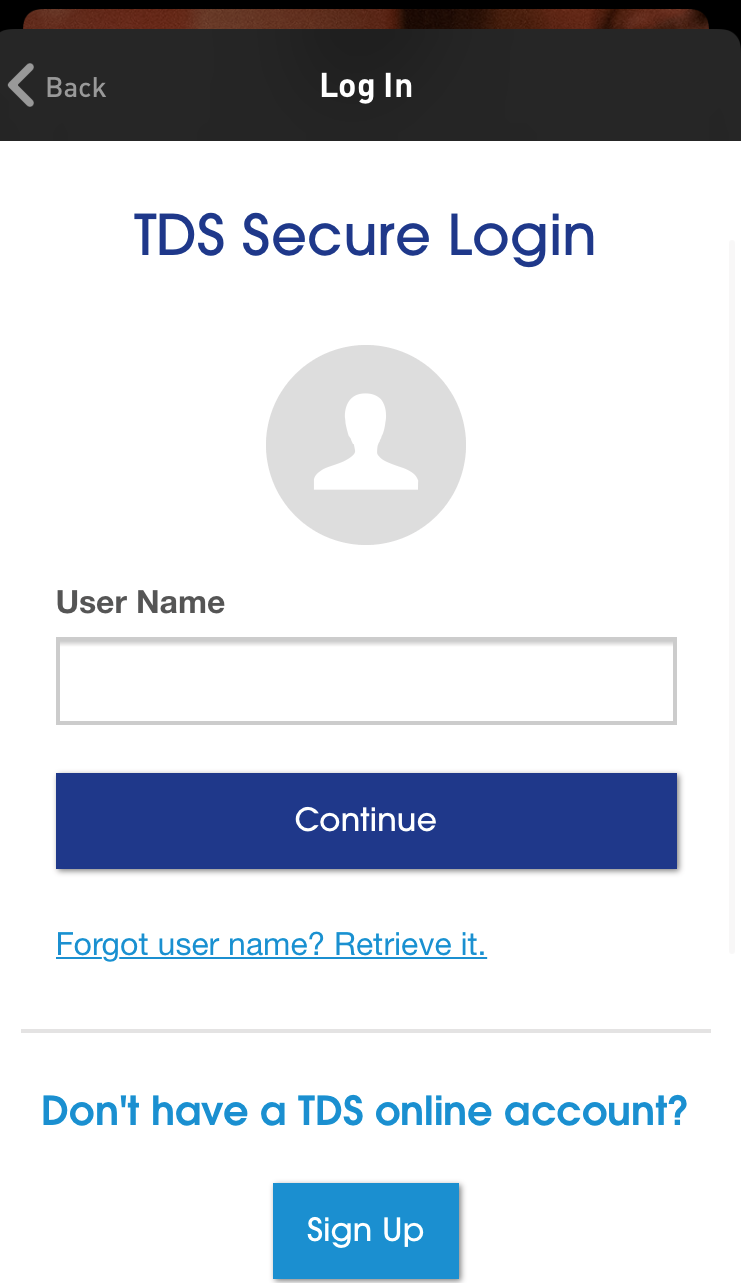 tds email login