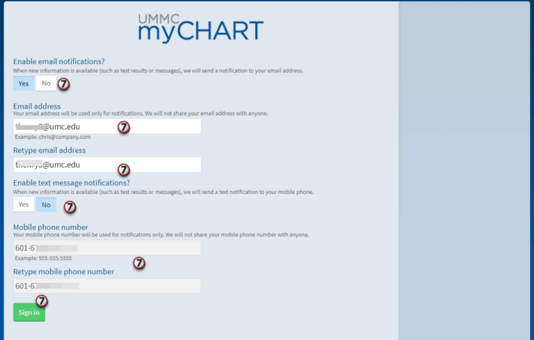 UMMC 2 You Sign Up For MyChart Account Patient University Of Mississippi Medical Center