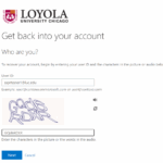 Unlock Account Information Technology Services ITS Loyola University Chicago