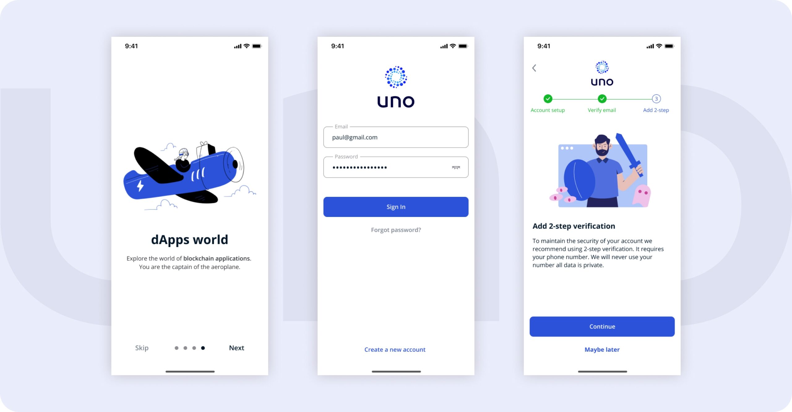 uno email login