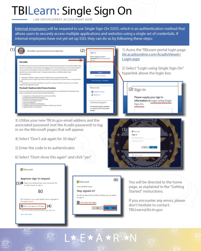 User Guide TBI LEARN