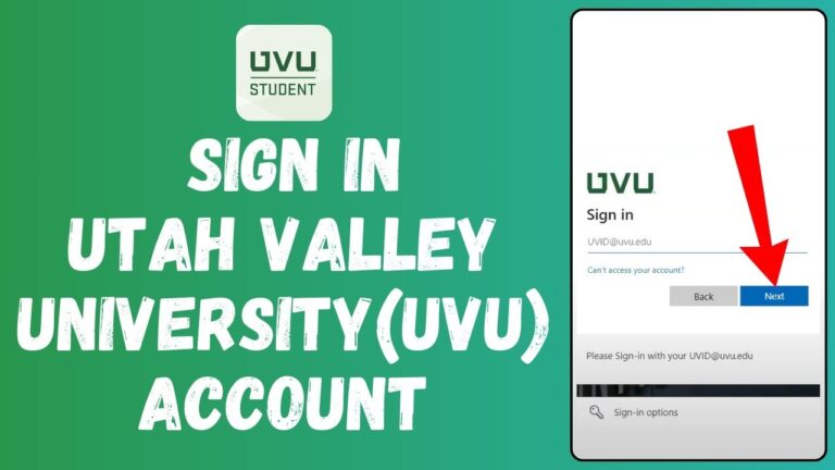 UVU Login How To Sign In To Utah Valley University Student Portal Account 2024 EASY YouTube
