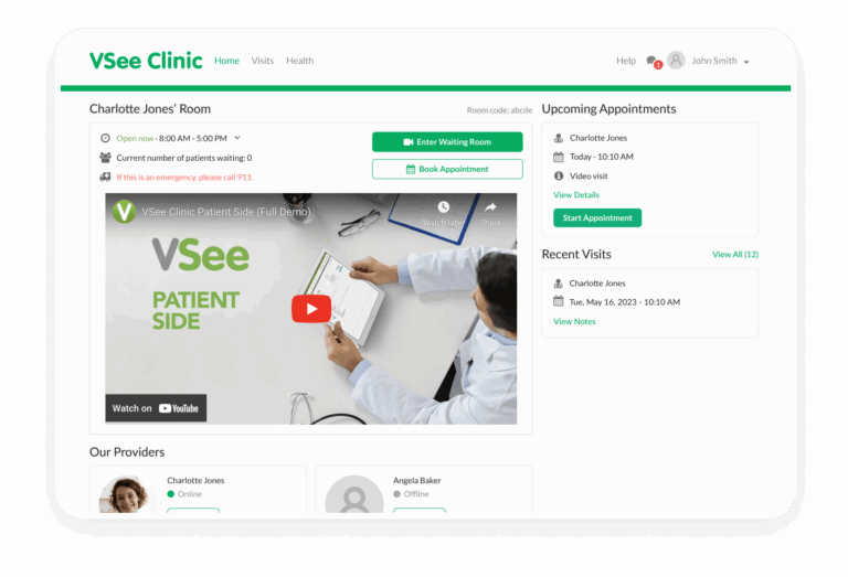 VSee Clinic For Solo Providers Simple Robust Telemedicine