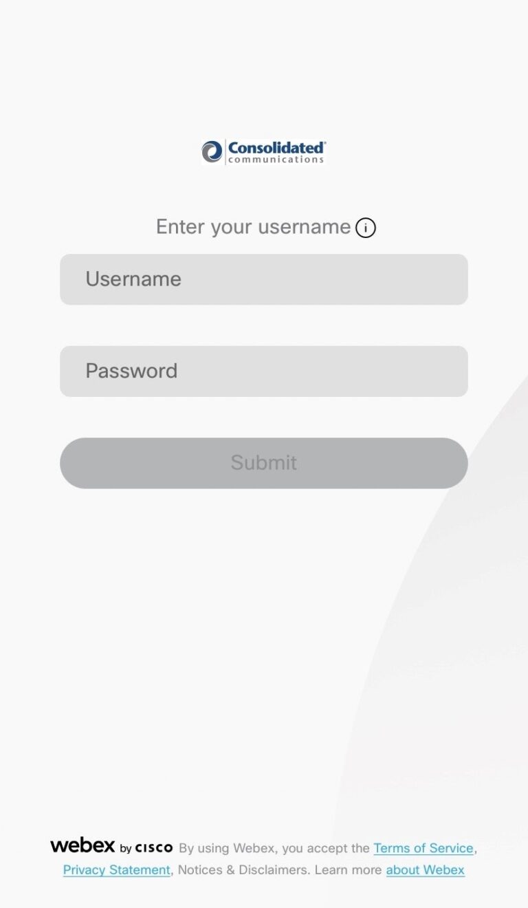 Webex For Mobile IPhone Getting Started ProConnect Support Center Consolidated