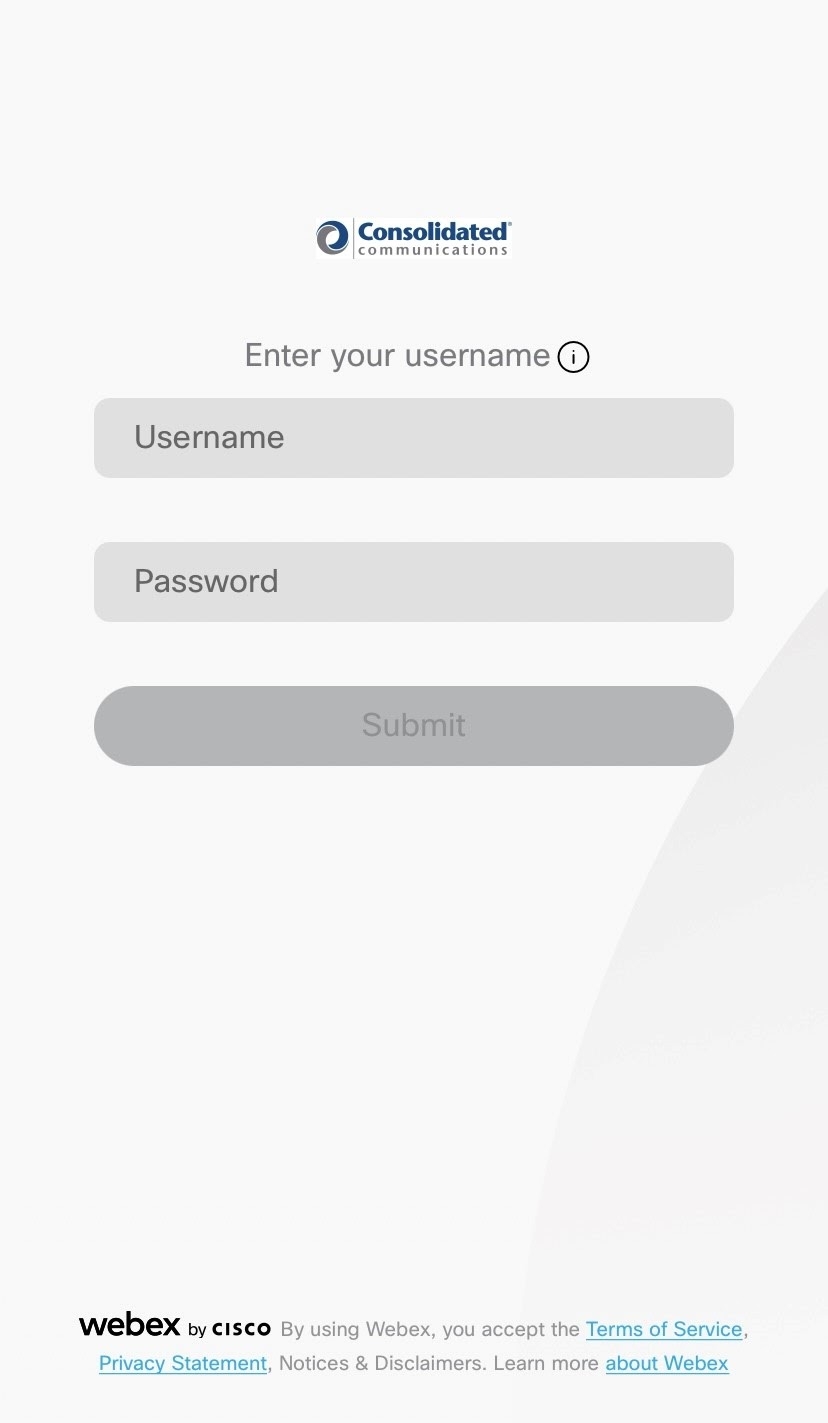 Webex For Mobile IPhone Getting Started ProConnect Support Center Consolidated