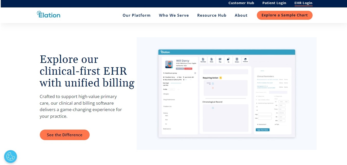 elation provider login
