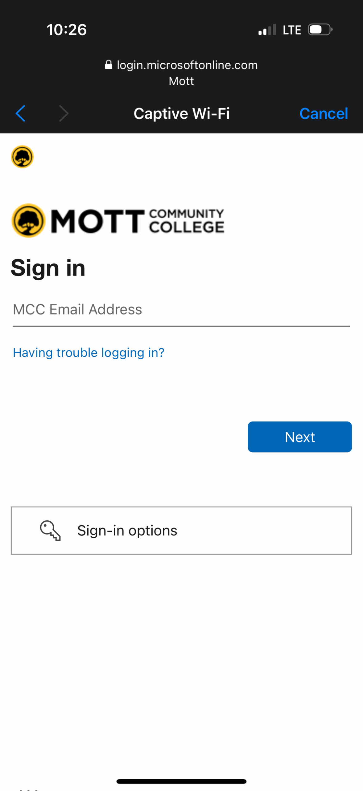 mcc email login mcc email login