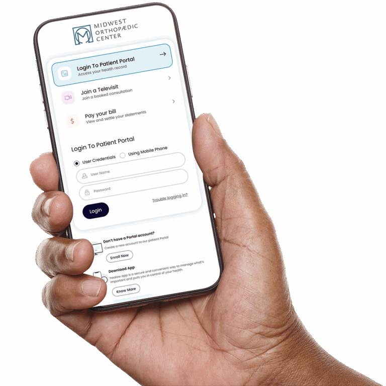 Your Patient Portal Midwest Orthopaedic Center